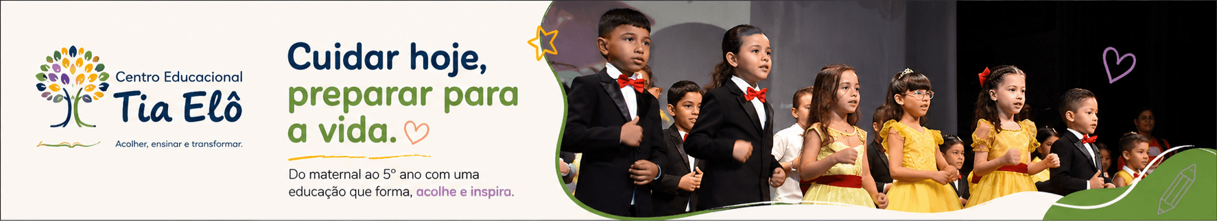 Banner do Centro Educacional Tia Elô